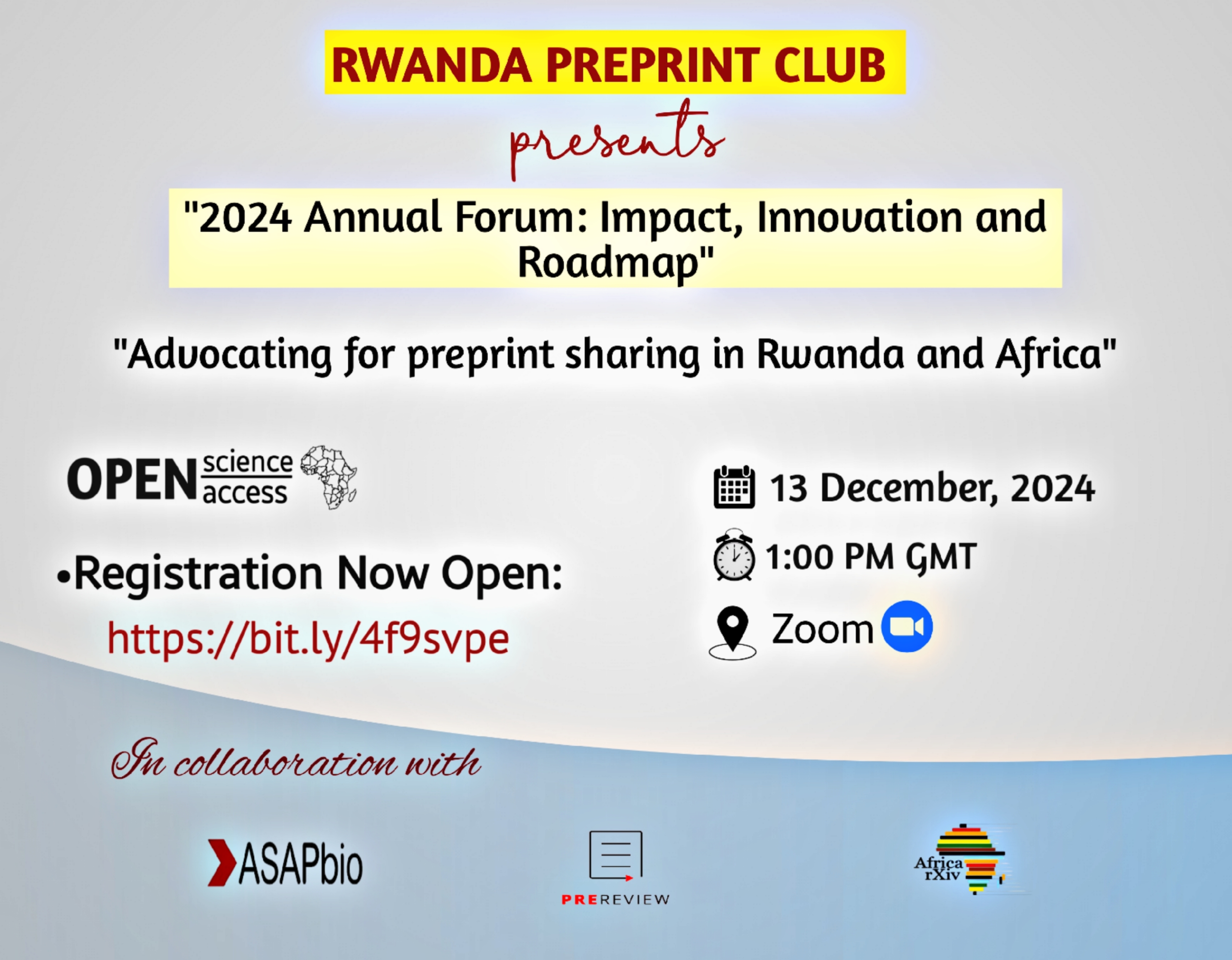 Advocating for Preprint Sharing in Rwanda and Africa